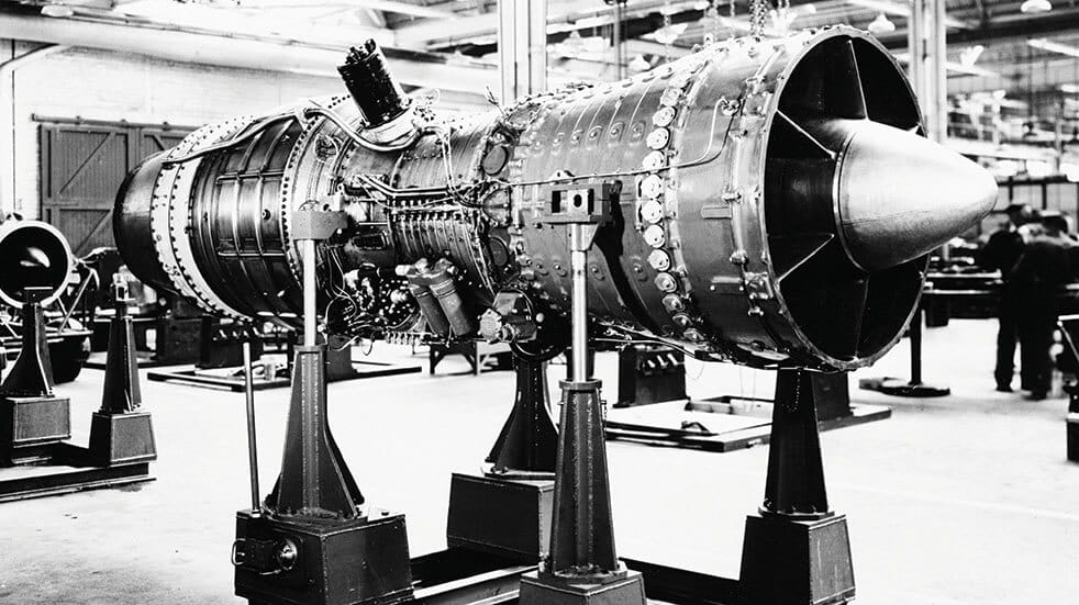 The history of the Avro Vulcan aircraft: Bristol Siddeley Olympus turbojet engine